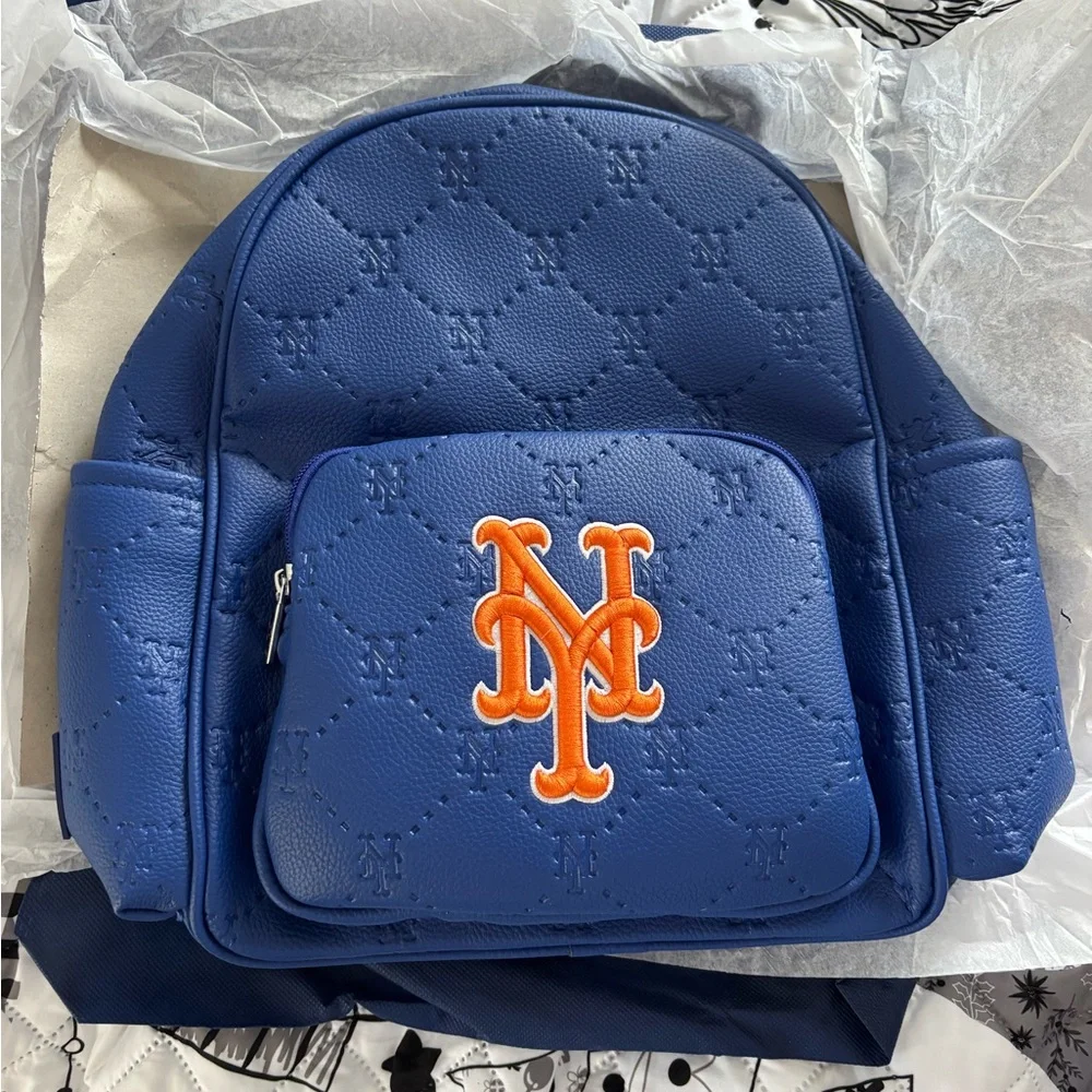 MLB New York Mets Blue Backpack - Picture 1 of 5